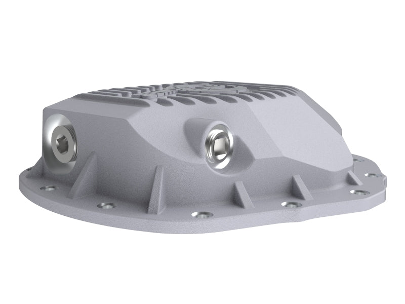 aFe Street Series Rear Differential Cover Raw w/ Machined Fins 19-20 Ram 2500/3500 - Burkken Auto Parts