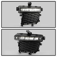Spyder 22-24 Jeep Grand Cherokee (3-Row) OEM LED Fog Lights w/Switch - Clear (FL-JGC22-3R-LED-C)