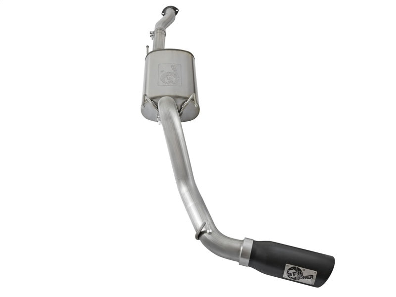 aFe MACHForce XP Cat-Back SS w/Black Tips 16 Toyota Tacoma V6-3.5L - Burkken Auto Parts