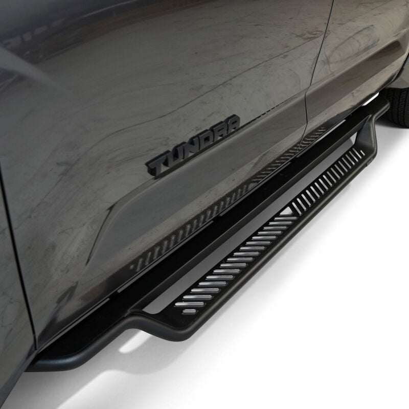 Westin 22-26 Toyota Tundra CrewMax Cab Outlaw Drop Running Boards - Textured Black