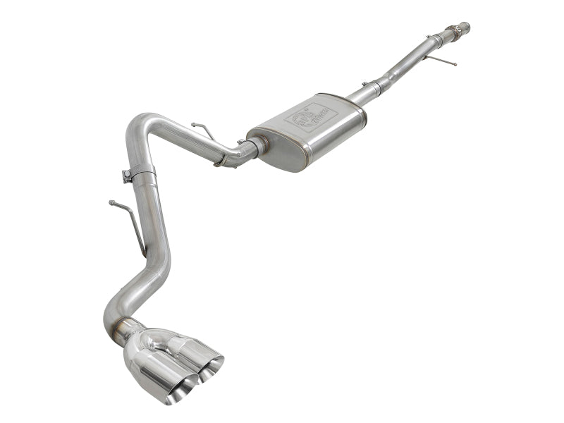 aFe Vulcan Series 3in 304SS Exhaust Cat-Back w/Pol Tip 2019 GM Silverado/Sierra 1500 V6-4.3L/V8-5.3L - Burkken Auto Parts