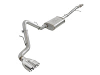 aFe Vulcan Series 3in 304SS Exhaust Cat-Back w/Pol Tip 2019 GM Silverado/Sierra 1500 V6-4.3L/V8-5.3L - Burkken Auto Parts