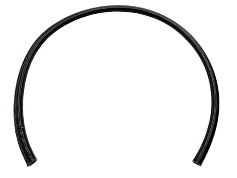 Fuelab Black Nylon Stainless Steel Braided PTFE Hose - 10AN - 10ft - Burkken Auto Parts