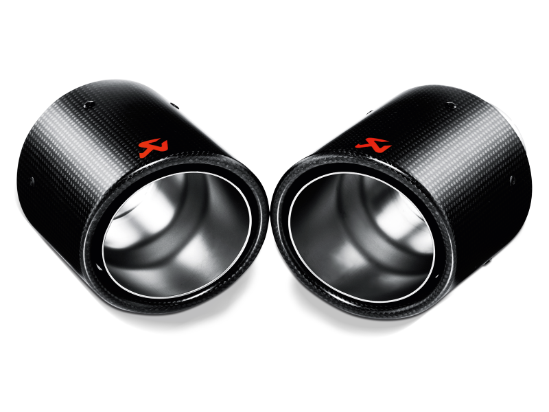 Akrapovic 09-12 Volkswagen Golf GTD (VI) Tail Pipe Set (Carbon) - Burkken Auto Parts