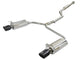 aFe Takeda Exhaust 304SS Dual Cat-Back w/ Black Tips 13-17 Honda Accord LX/EX/EX-L Sedan L4 2.4L - Burkken Auto Parts