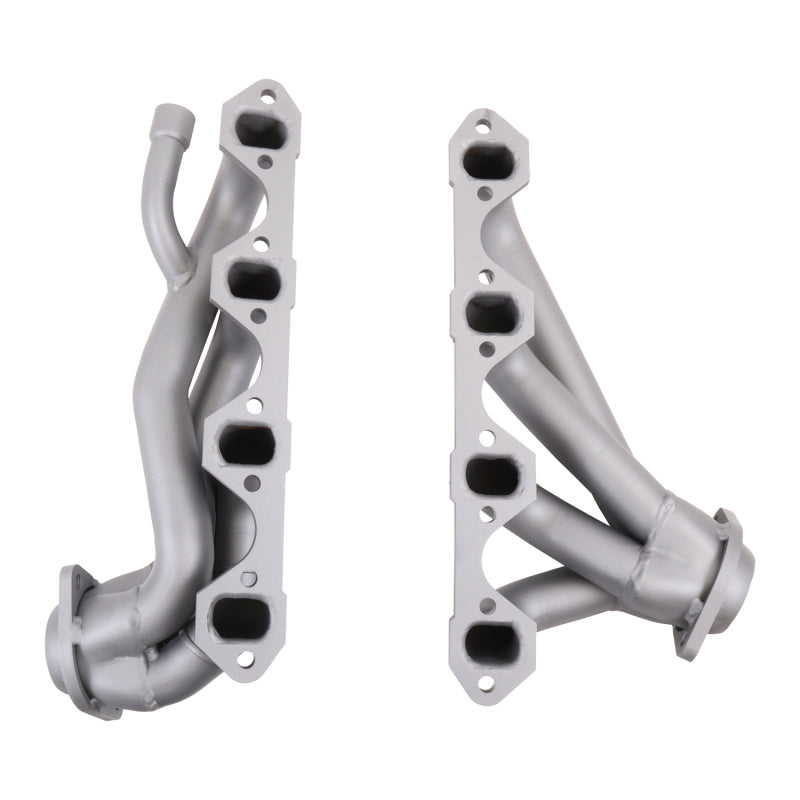BBK 87-95 Ford F150 Truck 5.8 351 Shorty Unequal Length Exhaust Headers - 1-5/8 Titanium Ceramic - Burkken Auto Parts