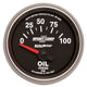 Autometer Sport-Comp II 52mm 0-100 PSI Short Sweep Electronic Oil Pressure Gauge - Burkken Auto Parts