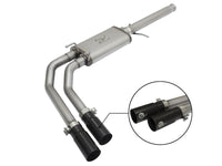 aFe Rebel Series CB 3in Middle Side Exit SS Exht w/ Black Tips 09-16 Chevy Silverado/GMC Sierra 1500 - Burkken Auto Parts