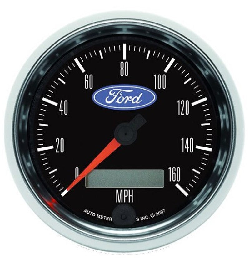 Autometer Ford 3-3/8in. 160MPH Electric Programmable Speedometer Gauge - Burkken Auto Parts