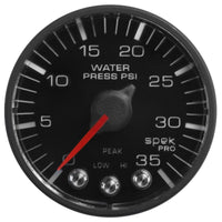 Autometer Spek-Pro 52.4mm 0-35 PSI Digital Stepper Motor Water Pressue Gauge - Burkken Auto Parts