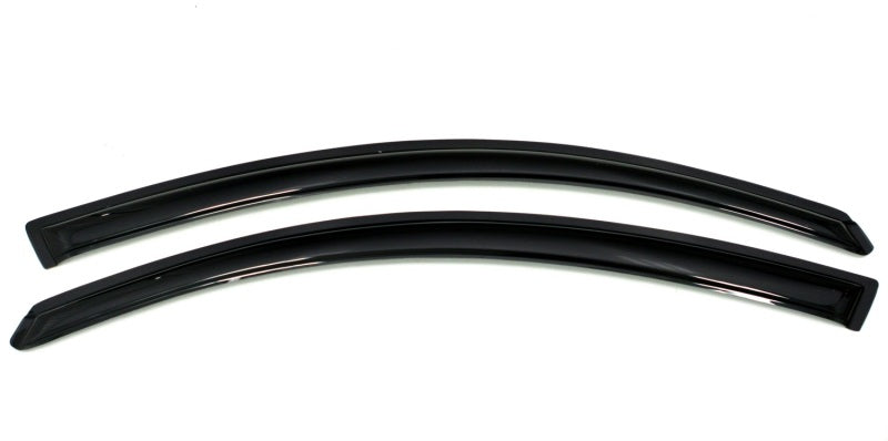 AVS 08-12 Nissan Altima Coupe Ventvisor Outside Mount Window Deflectors 2pc - Smoke - Burkken Auto Parts