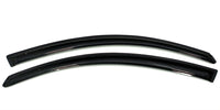 AVS 08-12 Nissan Altima Coupe Ventvisor Outside Mount Window Deflectors 2pc - Smoke - Burkken Auto Parts
