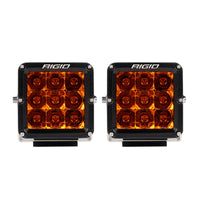 Rigid Industries D-XL Pro Spot Lens - Amber (Pair)