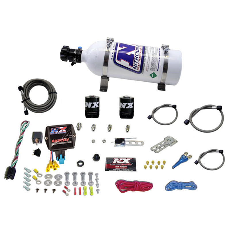 Nitrous Express Instaboost Digital EFI Nitrous Kit w/5lb Bottle - Burkken Auto Parts