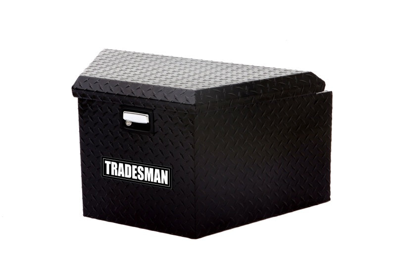 Tradesman Aluminum Trailer Tongue Storage Box (16in.) - Black - Burkken Auto Parts