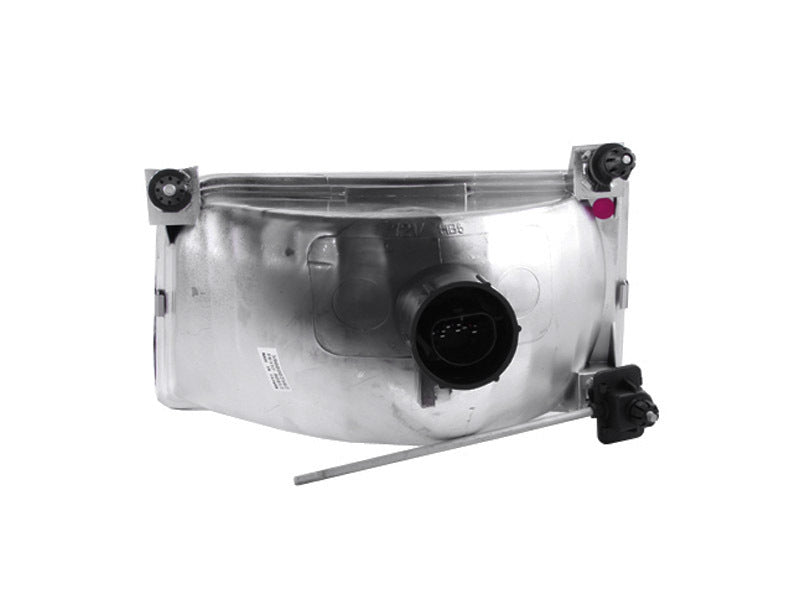 ANZO 1992-1996 Ford F-150 Crystal Headlights Chrome - Burkken Auto Parts