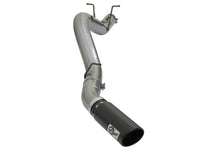 aFe LARGE BORE HD 5in 409-SS DPF-Back Exhaust w/Black Tip 2017 GM Duramax V8-6.6L (td) L5P - Burkken Auto Parts
