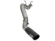 aFe LARGE BORE HD 5in 409-SS DPF-Back Exhaust w/Black Tip 2017 GM Duramax V8-6.6L (td) L5P - Burkken Auto Parts