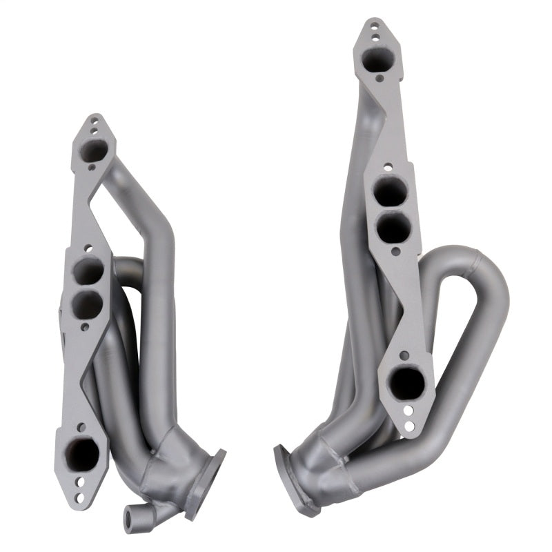 BBK 96-98 GM Truck SUV 5.0 5.7 Shorty Tuned Length Exhaust Headers - 1-5/8 Titanium Ceramic - Burkken Auto Parts