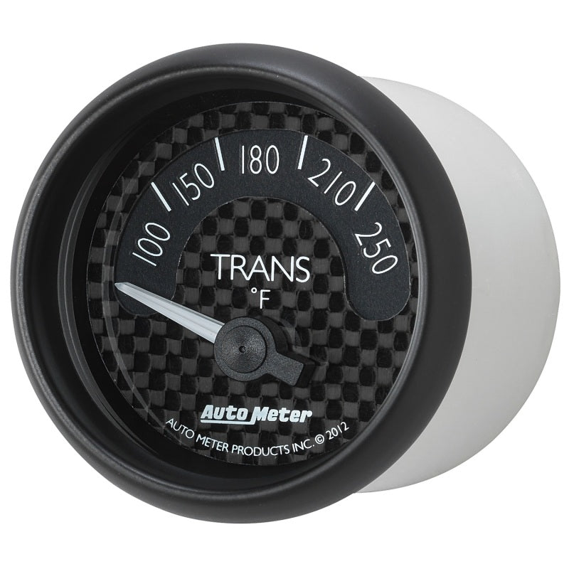 Autometer GT Series 52mm Short Sweep Electronic 100-250 Deg F Transmission Temperature - Burkken Auto Parts