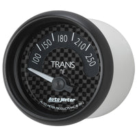 Autometer GT Series 52mm Short Sweep Electronic 100-250 Deg F Transmission Temperature - Burkken Auto Parts