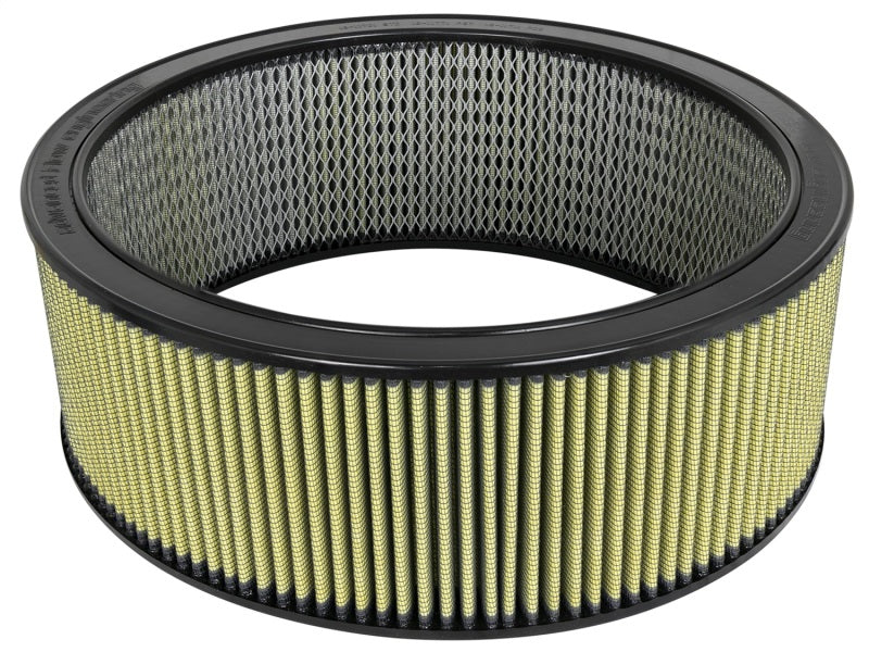 aFe MagnumFLOW Air Filters Round Racing PG7 A/F RR PG7 17.13 OD x 14.50 ID x 6 HT w/EM - Burkken Auto Parts