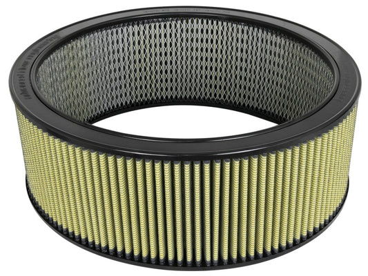 aFe MagnumFLOW Air Filters Round Racing PG7 A/F RR PG7 17.13 OD x 14.50 ID x 6 HT w/EM - Burkken Auto Parts