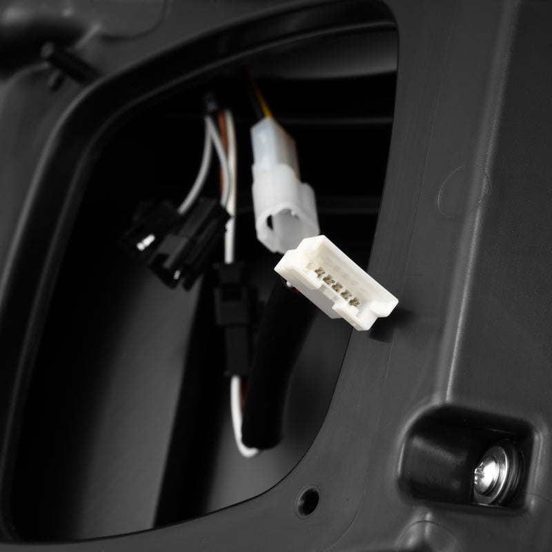 AlphaRex 21-23 Ford F-150 LUXX LED Taillights - Alpha-Black w/ BLIS - Burkken Auto Parts