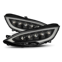 AlphaRex 12-21 Tesla Model S NOVA-Series LED Proj Headlights Blk w/Activtn Light & Seq.Sig / SB DRL - Burkken Auto Parts