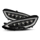 AlphaRex 12-21 Tesla Model S NOVA-Series LED Proj Headlights Blk w/Activtn Light & Seq.Sig / SB DRL - Burkken Auto Parts