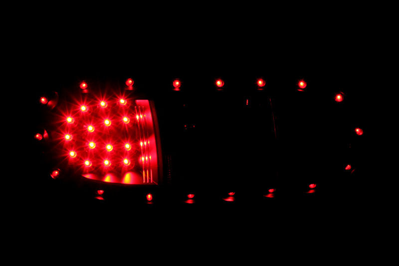 ANZO 1998-2005 Mazda Miata LED Taillights Black - Burkken Auto Parts