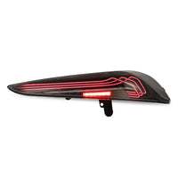 AlphaRex 20-24 Toyota Supra LUXX-Series Laser Style LED Tail Lights Black - Burkken Auto Parts
