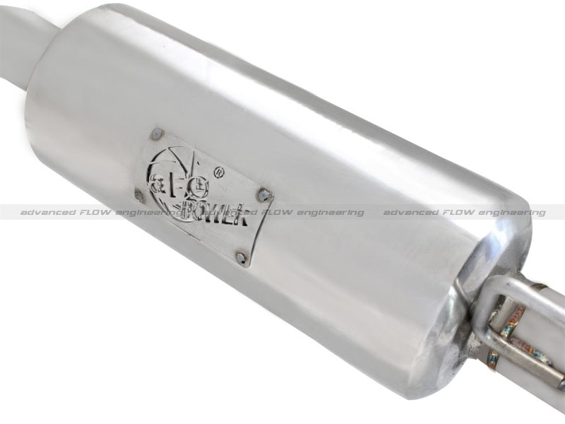 aFe Takeda Exhaust Cat-Back 304 Stainless Steel 11-14 Nissan Juke L4 1.6L (t) Polished Tip - Burkken Auto Parts