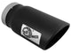 aFe Diesel Exhaust Tip Bolt On Black 5in Inlet x 6in Outlet x 12in Long - Burkken Auto Parts