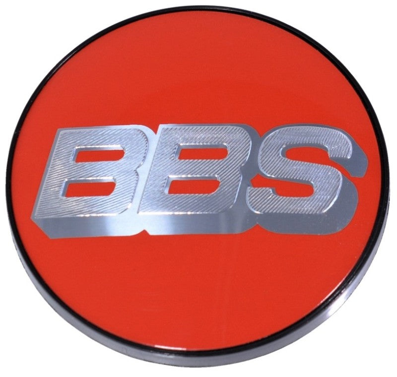BBS Center Cap 56mm Red/Silver - Burkken Auto Parts