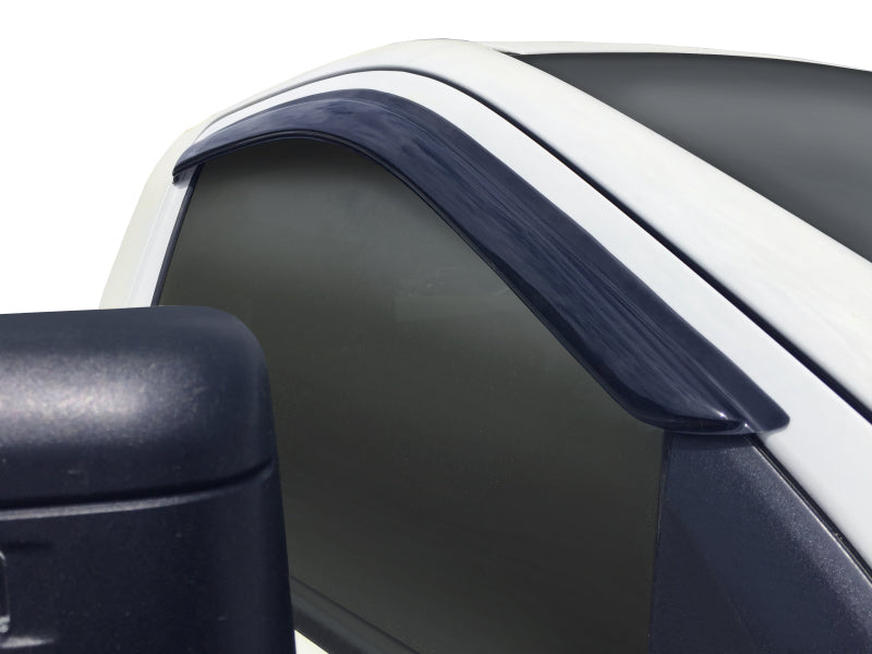 AVS 20-21 GM Silverado/Sierra 2500/3500HD Standard Cab Ventvisor Window Deflectors 2pc - Smoke - Burkken Auto Parts