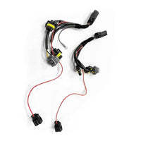 AlphaRex 10-12 Ford Mustang LUXX LED Proj Headlights Plank Style Chrome w/Activ Light/Seq Signal - Burkken Auto Parts