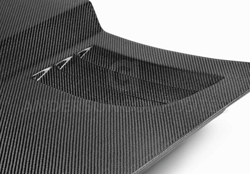 Anderson Composites 10-13 Chevy Camaro TT-Style Carbon Fiber Hood - Burkken Auto Parts