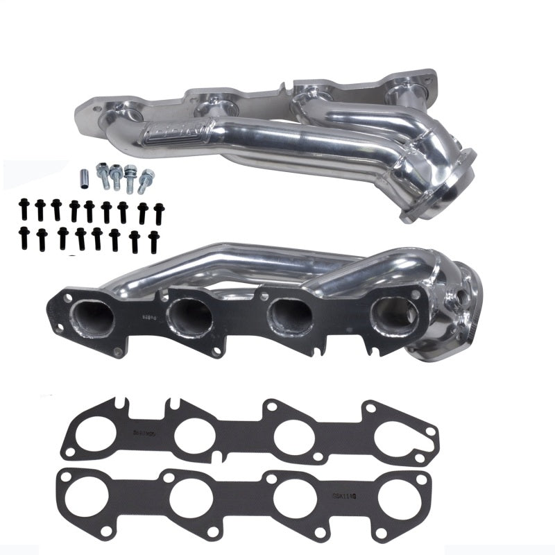 BBK 09-20 Dodge Challenger Hemi 5.7L Shorty Tuned Length Exhaust Headers - 1-3/4in Silver Ceramic - Burkken Auto Parts