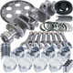 Eagle Chevy 350 1Pc 3.750in Crank 5.700in I-Beam Rods 4.030in Pistons 153 Tooth FP Balanced Assembly - Burkken Auto Parts