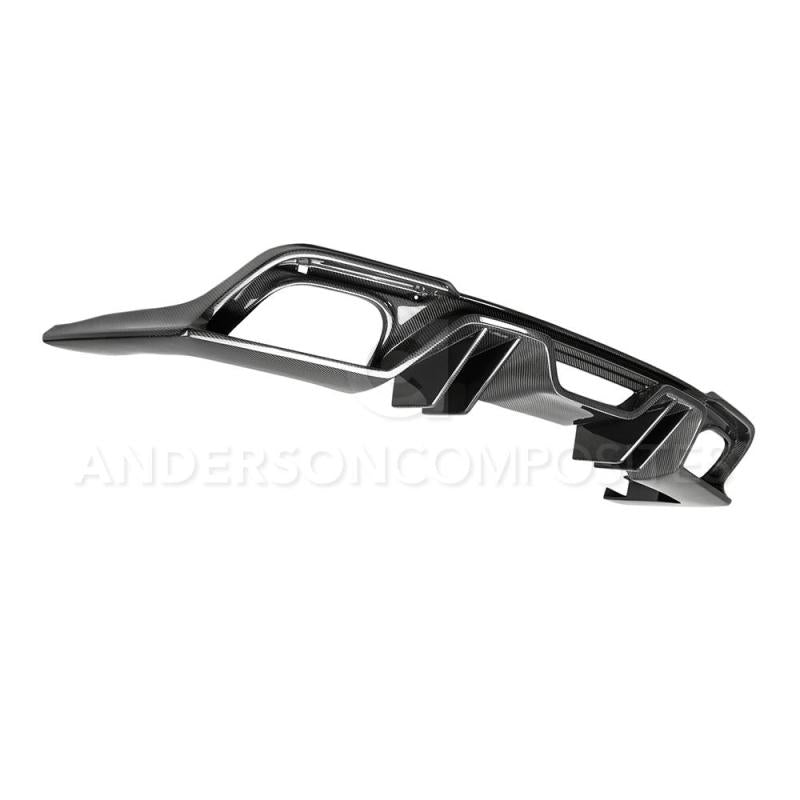 Anderson Composites 2018 Ford Mustang GT/Ecoboost Rear Valance - Burkken Auto Parts