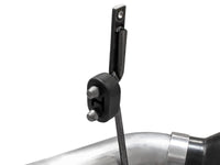 aFe Large Bore-HD 4in 409 Stainless Steel DPF-Back Exhaust w/Black Tip 15-16 Ford Diesel V8 Trucks - Burkken Auto Parts