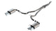 Borla 2024 Ford Mustang Ecoboost 2.3L Cat-Back Exhaust System ATAK w/ Quad Tip - Non-Active - Burkken Auto Parts