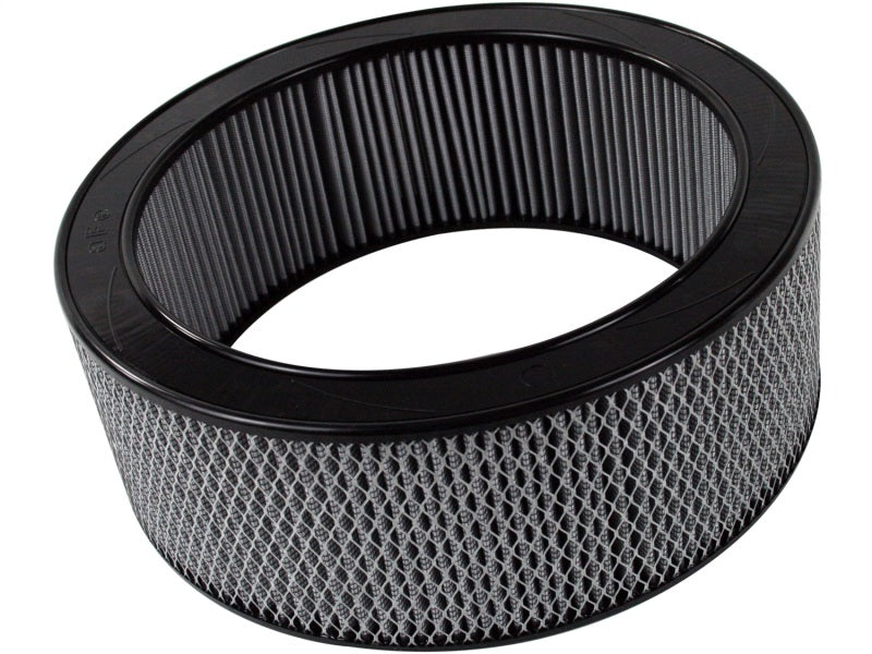 aFe MagnumFLOW Air Filters Round Racing PDS A/F RR PDS 14OD x 11ID x 5H IN with E/M - Burkken Auto Parts