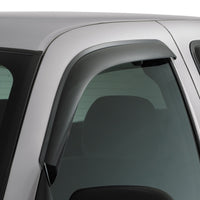 AVS 19-22 Ford Ranger (Extended Cab Pickup) Ventvisor Outside Mount Window Deflectors 2pc - Smoke - Burkken Auto Parts