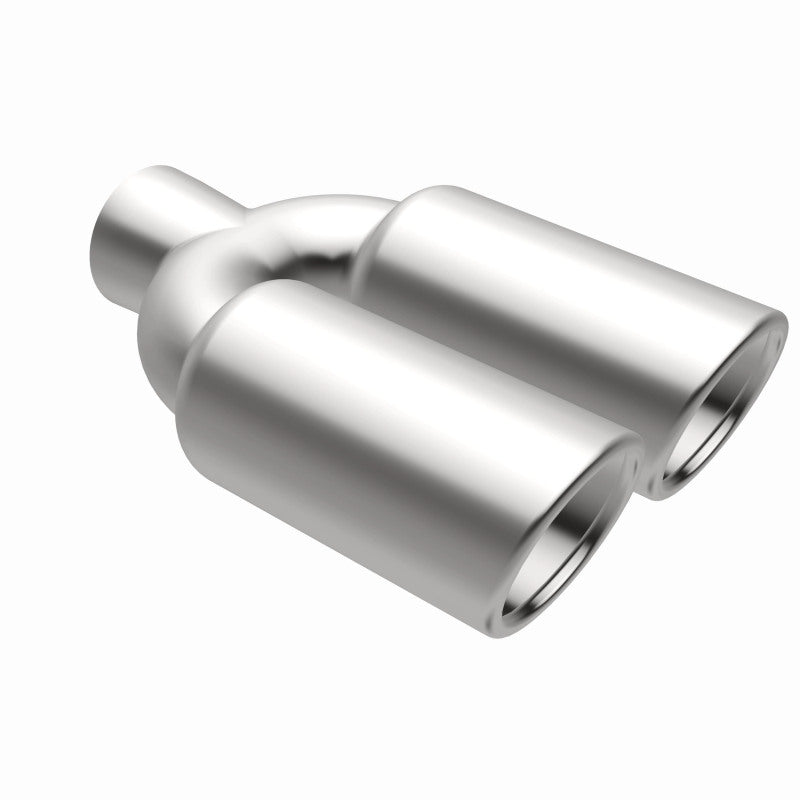 MagnaFlow Tip 1-Pk Dual Rnd DW 3x10 2.25ID - Burkken Auto Parts