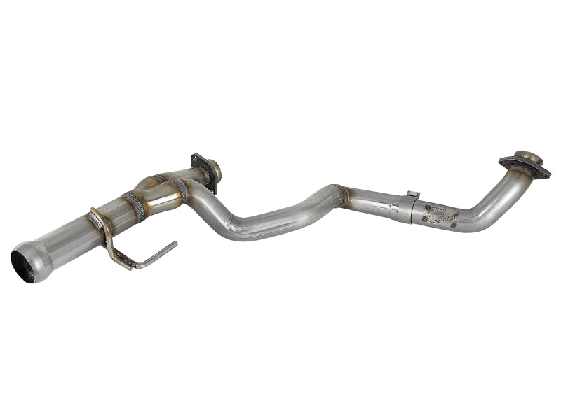 aFe POWER Twisted Steel Y-Pipe 2-1/4in 409 SS Exhaust System 2018 Jeep Wrangler (JL) V6-3.6L - Burkken Auto Parts