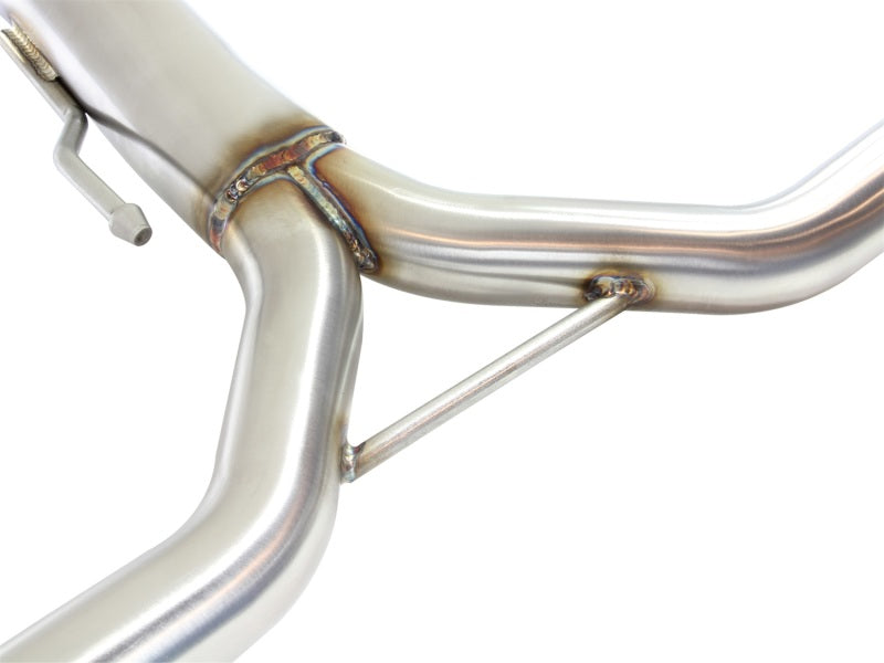 aFe Takeda Exhaust 304SS Dual Cat-Back w/ Polished Tips 13-17 Honda Accord  LX/EX/EX-L Sedan L4 2.4L - Burkken Auto Parts