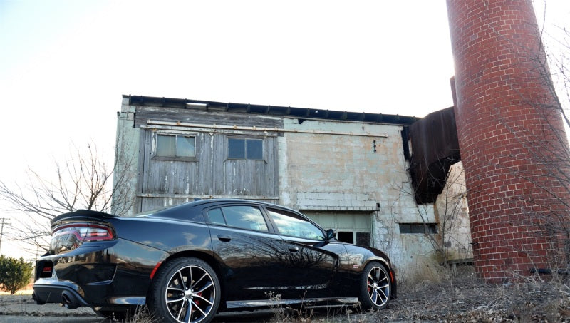 Corsa 2015-2023 Dodge Charger SRT/Scat Pack/R/T 6.4L Black Xtreme Cat-Back Exhaust - Burkken Auto Parts