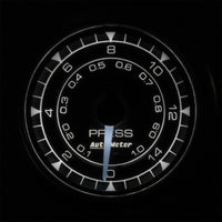 Autometer Chrono 2-1/16in 15PSI Pressure Gauge - Burkken Auto Parts
